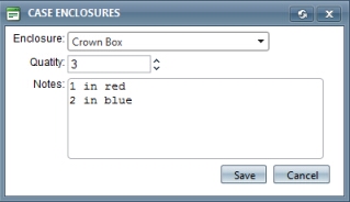 add enclosures to a case 2